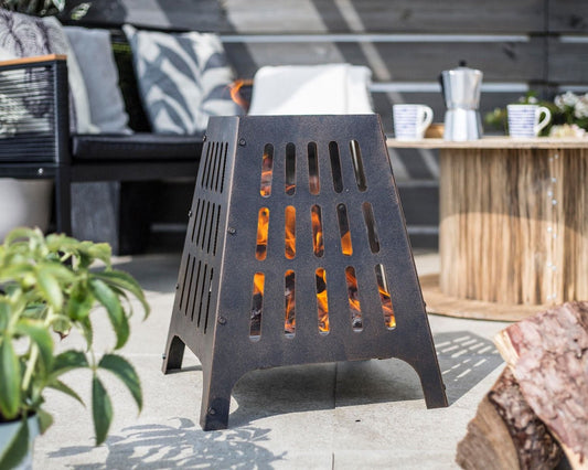 La Hacienda Anubis Small Steel Firepit