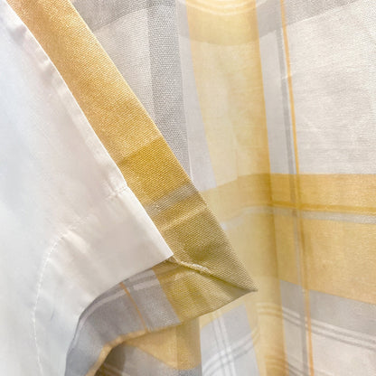 Fusion Balmoral Oche Check Curtains