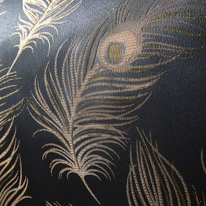 Laurence Llewelyn-Bowen Black/Gold Dandy Duvet Cover Set