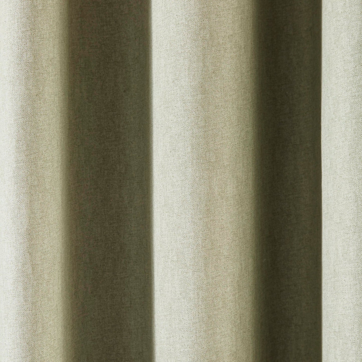 Fusion Dijon Green Lined Curtains