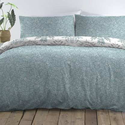 Dreams & Drapes Duck Egg Emily Duvet Cover Set