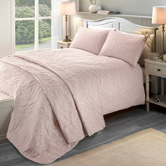 Serene Luana Blush Duvet Cover Set