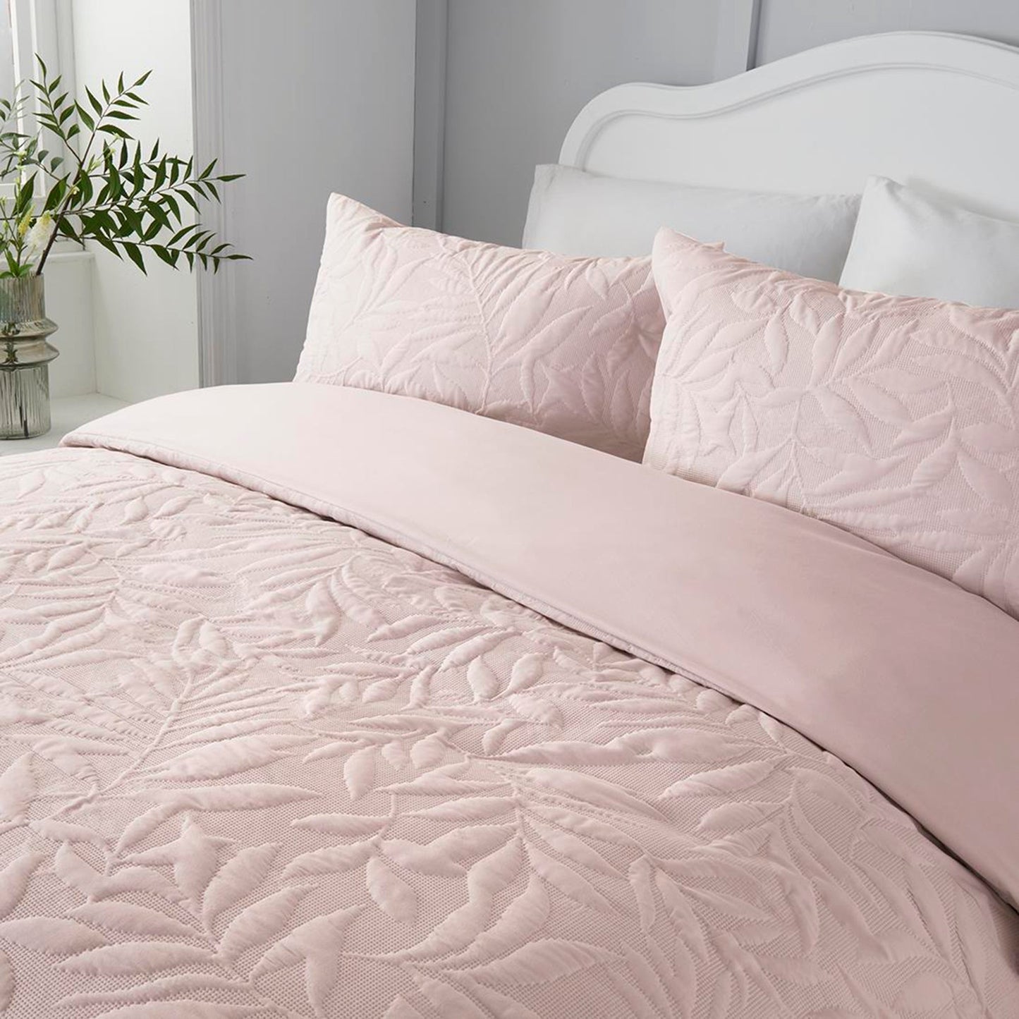 Serene Luana Blush Duvet Cover Set