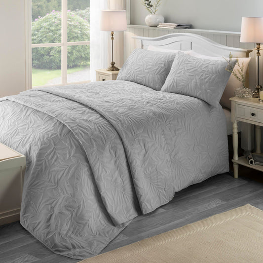 Serene Luana Silver Duvet Cover Set
