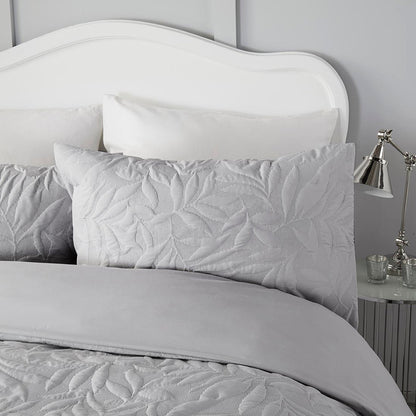Serene Luana Silver Duvet Cover Set