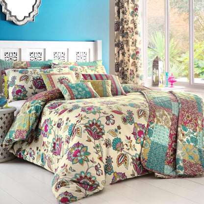 Dreams & Drapes Teal Marinelli Duvet Cover Set