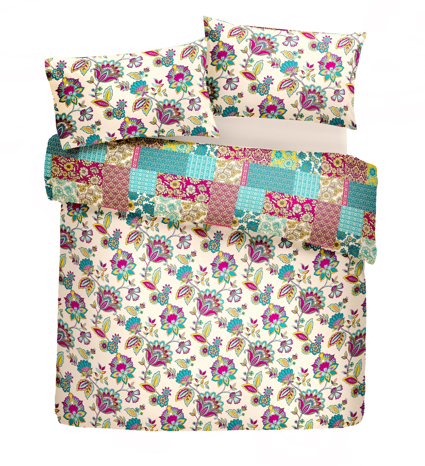 Dreams & Drapes Teal Marinelli Duvet Cover Set