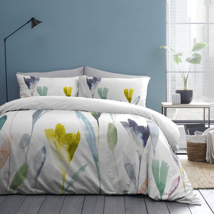 Appletree Style Multi Coloured Pollensa Duvet Cover Set