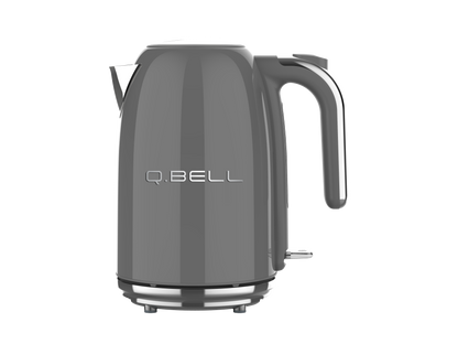 Q Bell Grey Kettle and Toaster Set