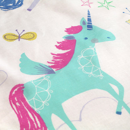 Bedlam Rainbow Unicorn Pattern Duvet Cover Set