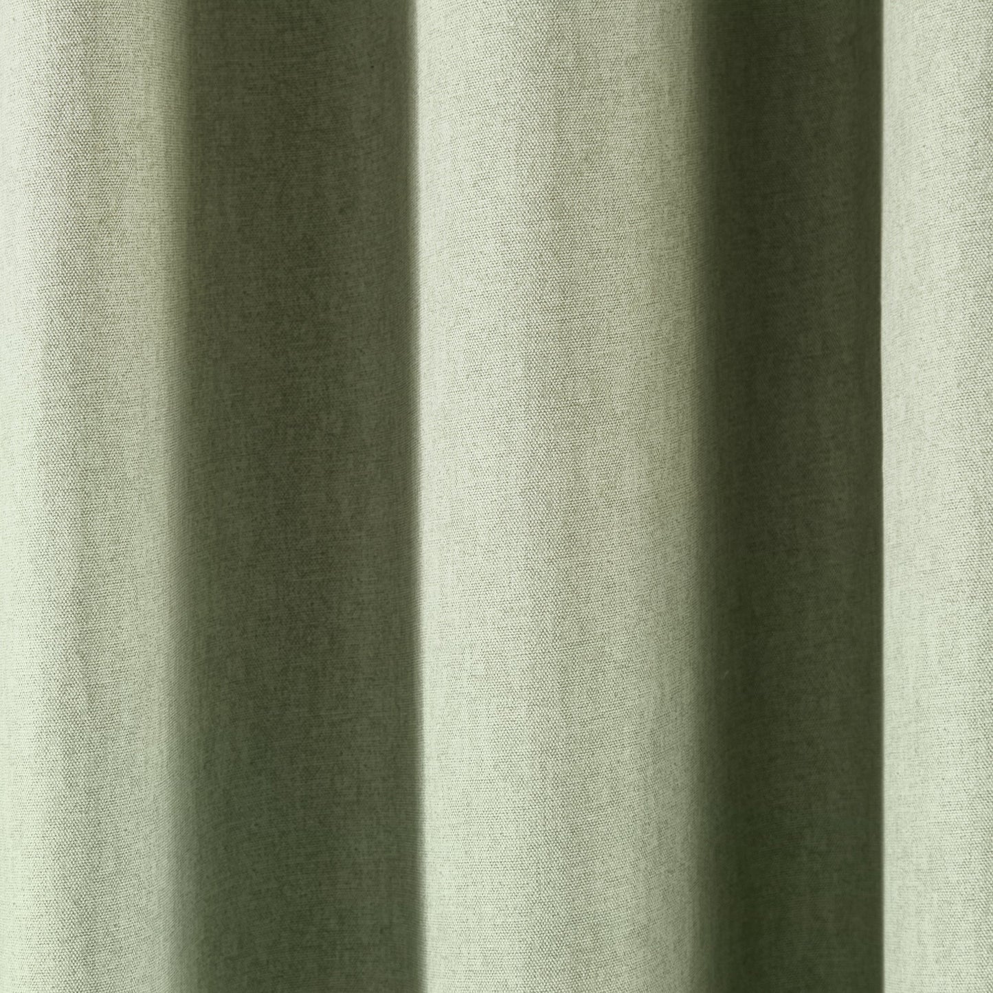 Fusion Sorbonne Green Eyelet Curtains