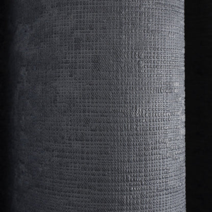Fusion Strata Charcoal Eyelet Curtains