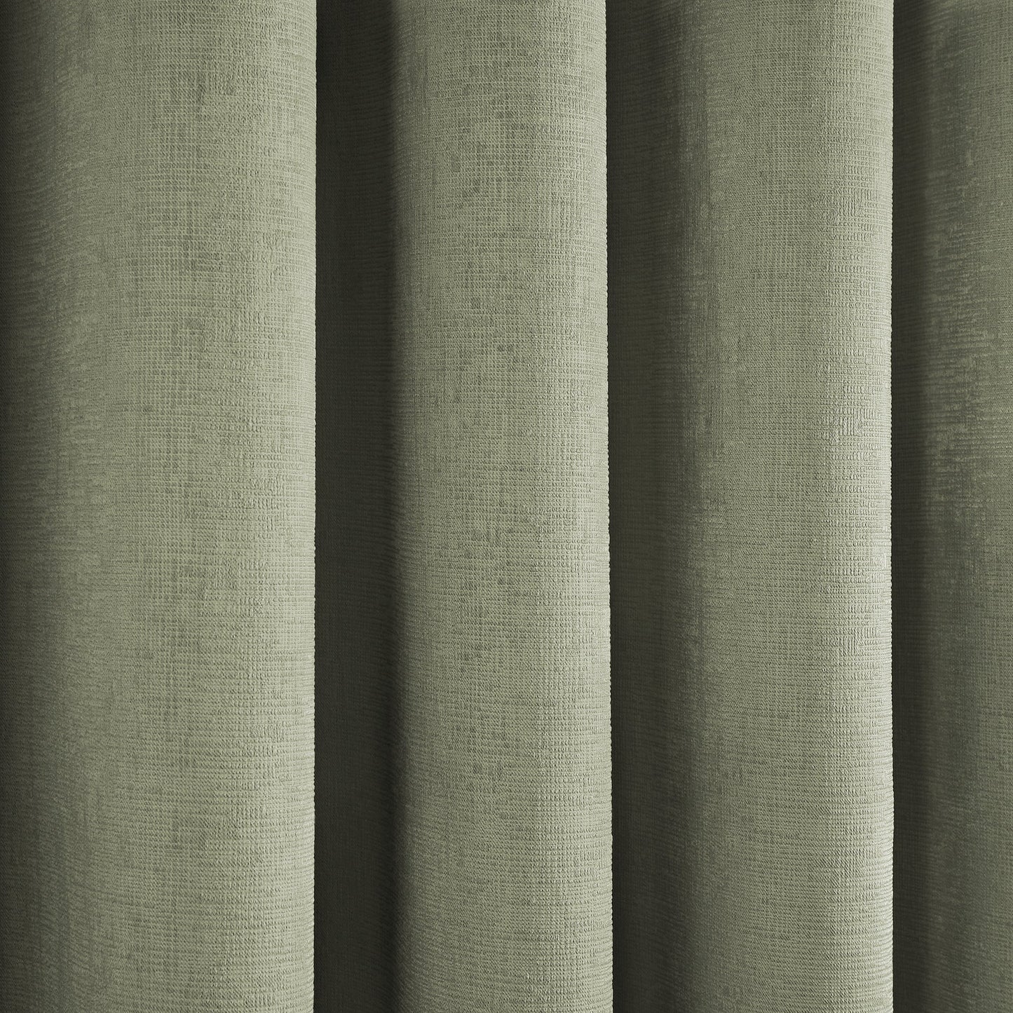 Fusion Strata Green Eyelet Curtains