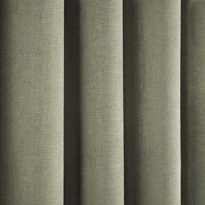 Fusion Strata Green Eyelet Curtains