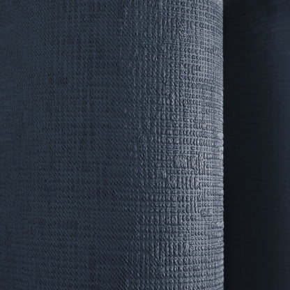 Fusion Strata Navy Eyelet Curtains