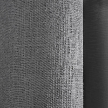 Fusion Strata Silver Eyelet Curtains