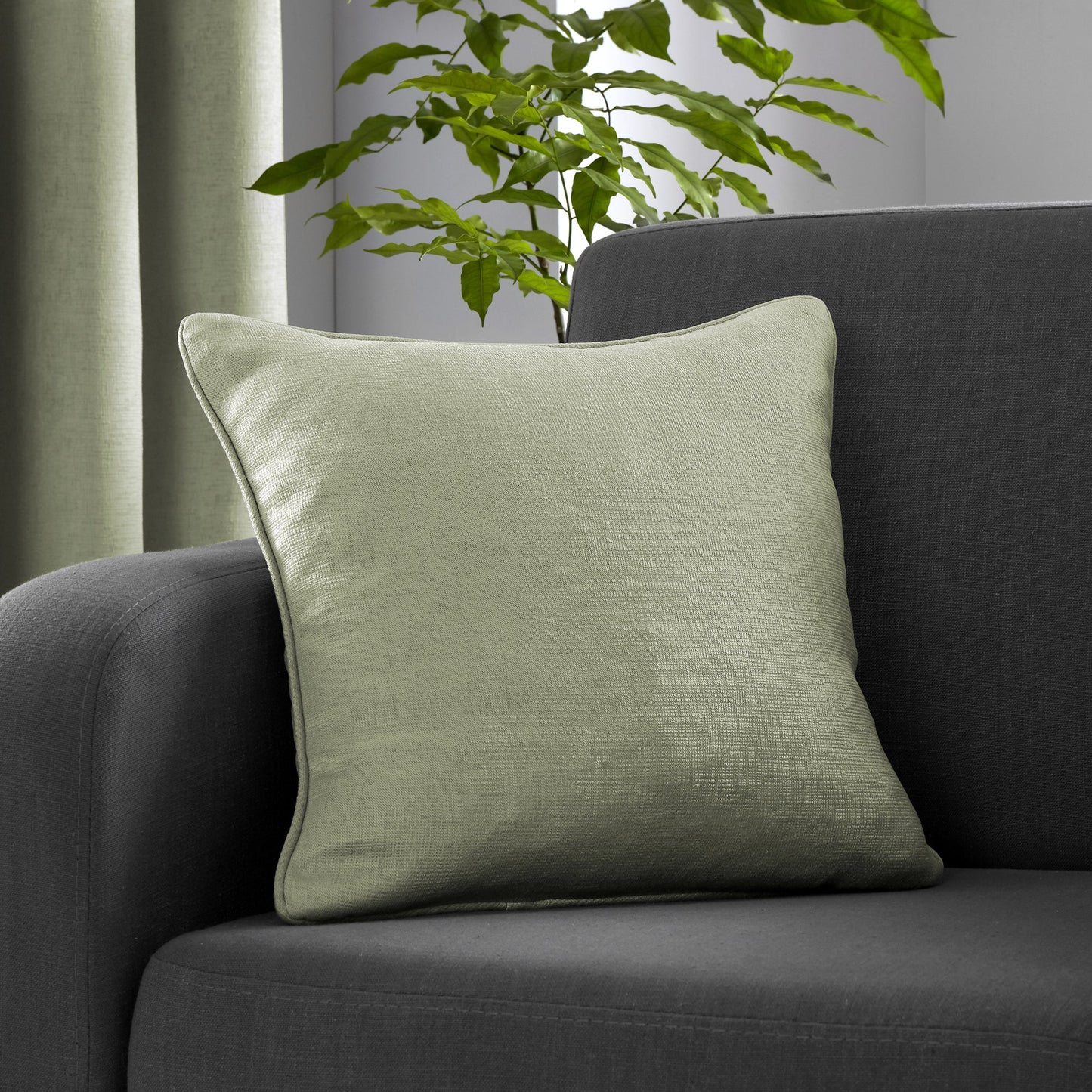 Fusion Strata Green Cushion Cover