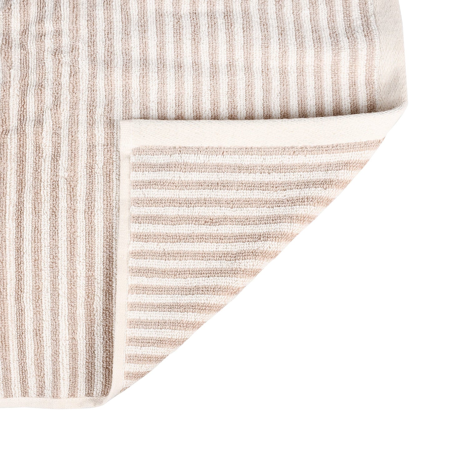 Yarn Dye Natural Stripe Towel