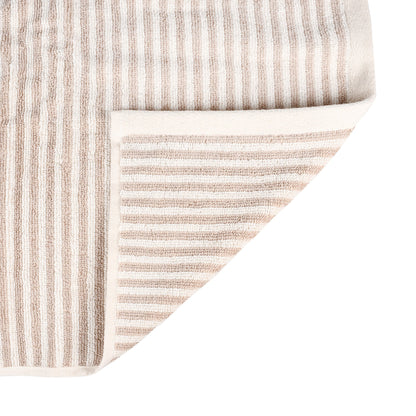 Yarn Dye Natural Stripe Towel