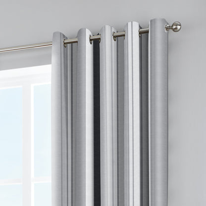 Fusion Whitworth Grey Curtains